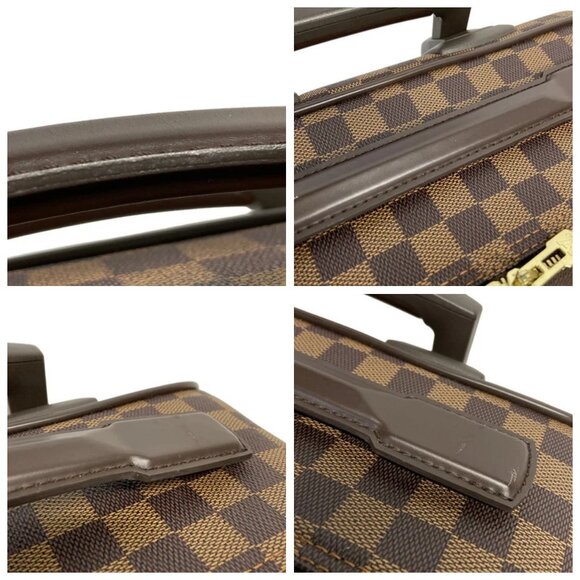 LOUIS VUITTON Pegase 45 (Old Model) Ebene Damier Suitcase 926-090125 - Picture 9 of 14